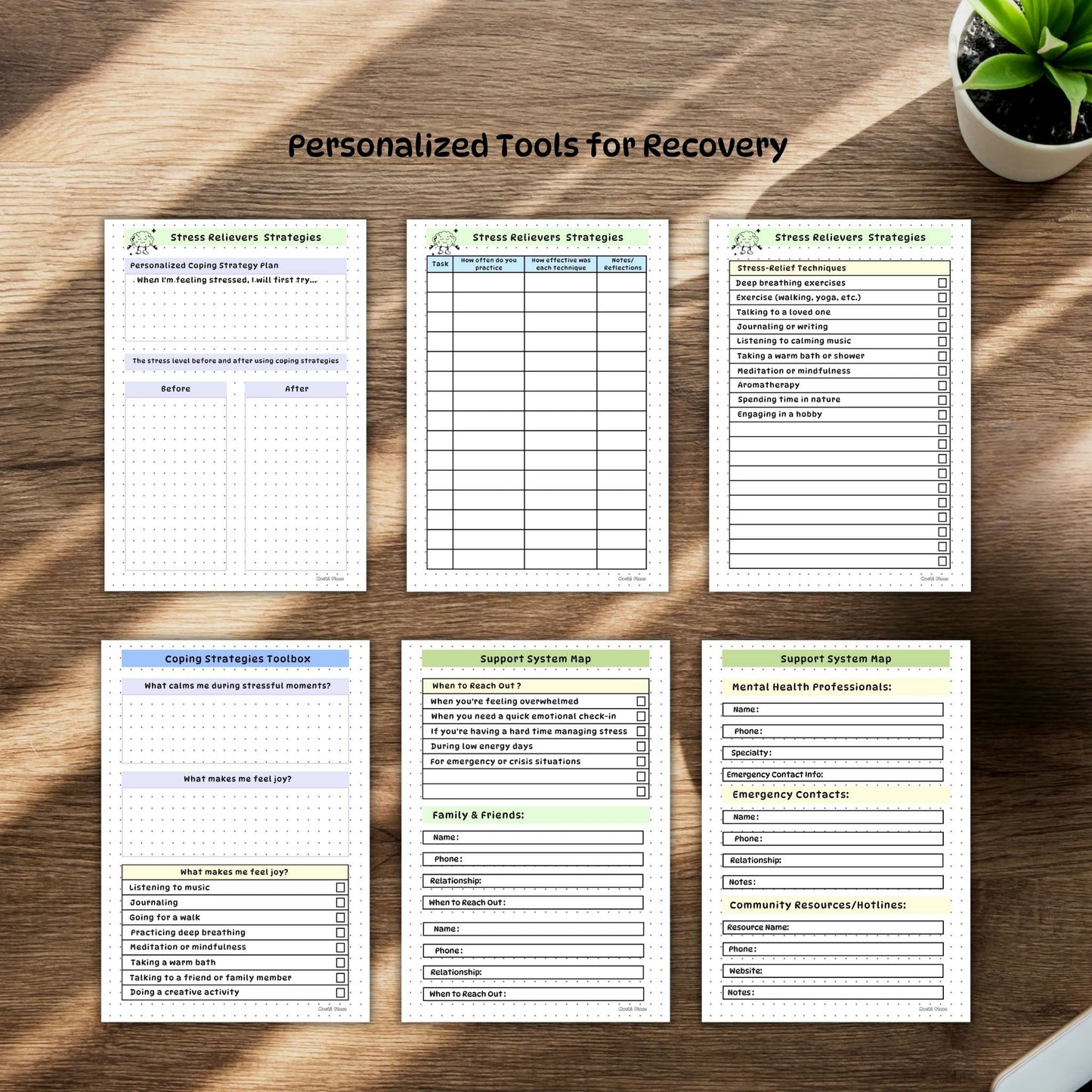 Depression Management Planner
