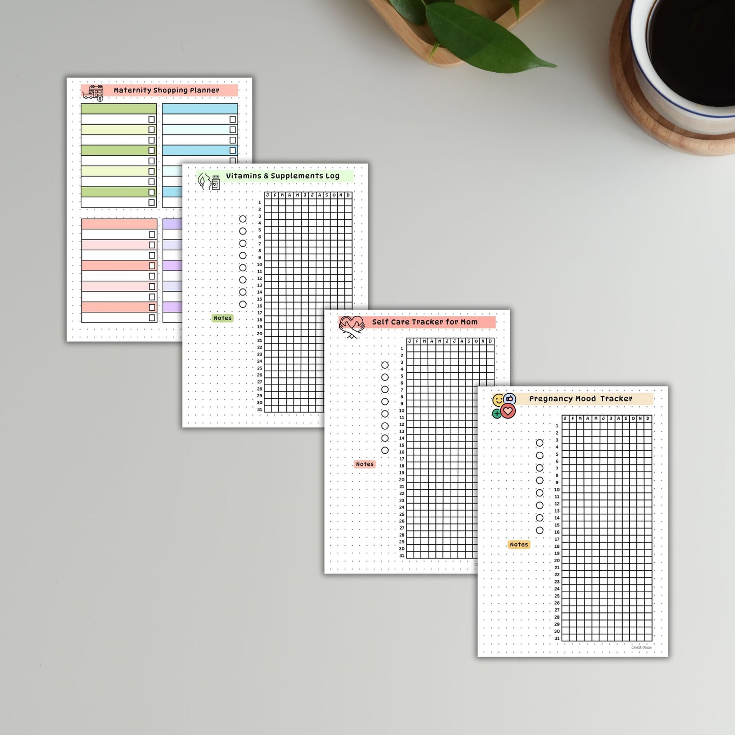 Maternity Shopping Planner