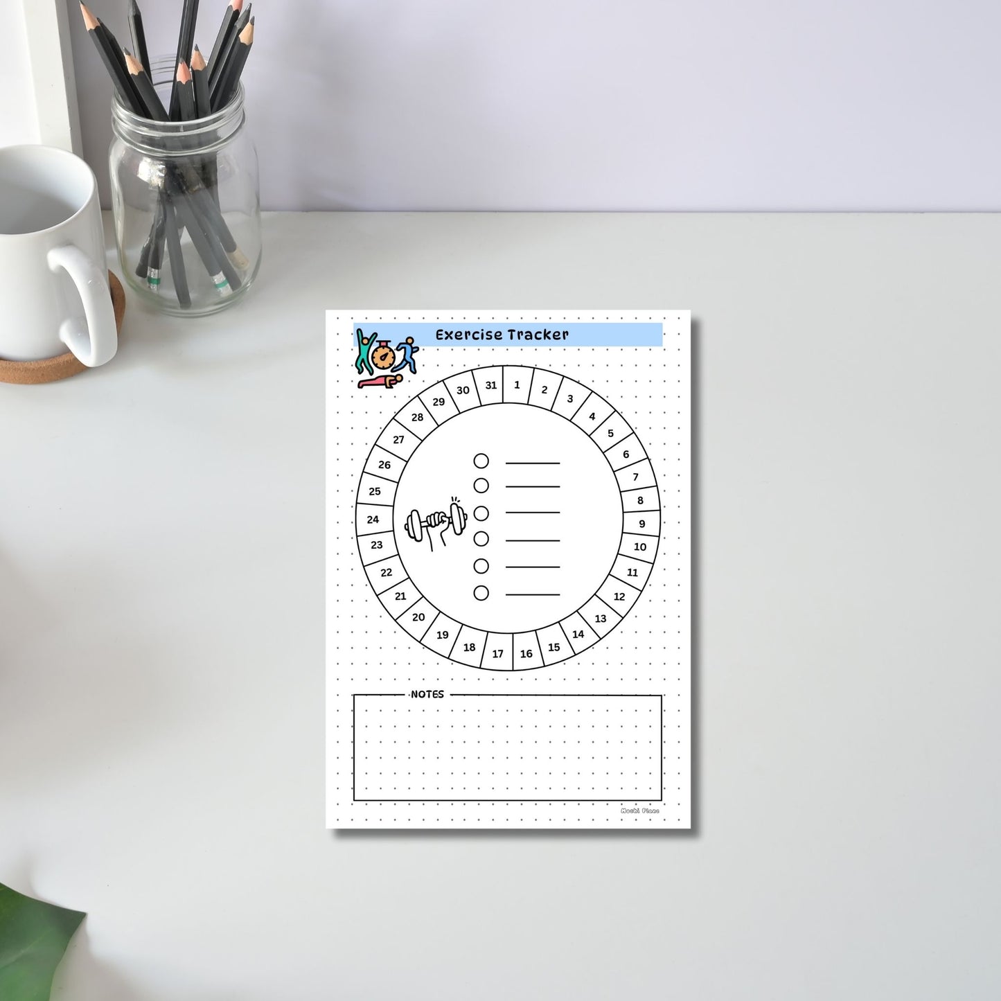 Monthly Exercise Tracker