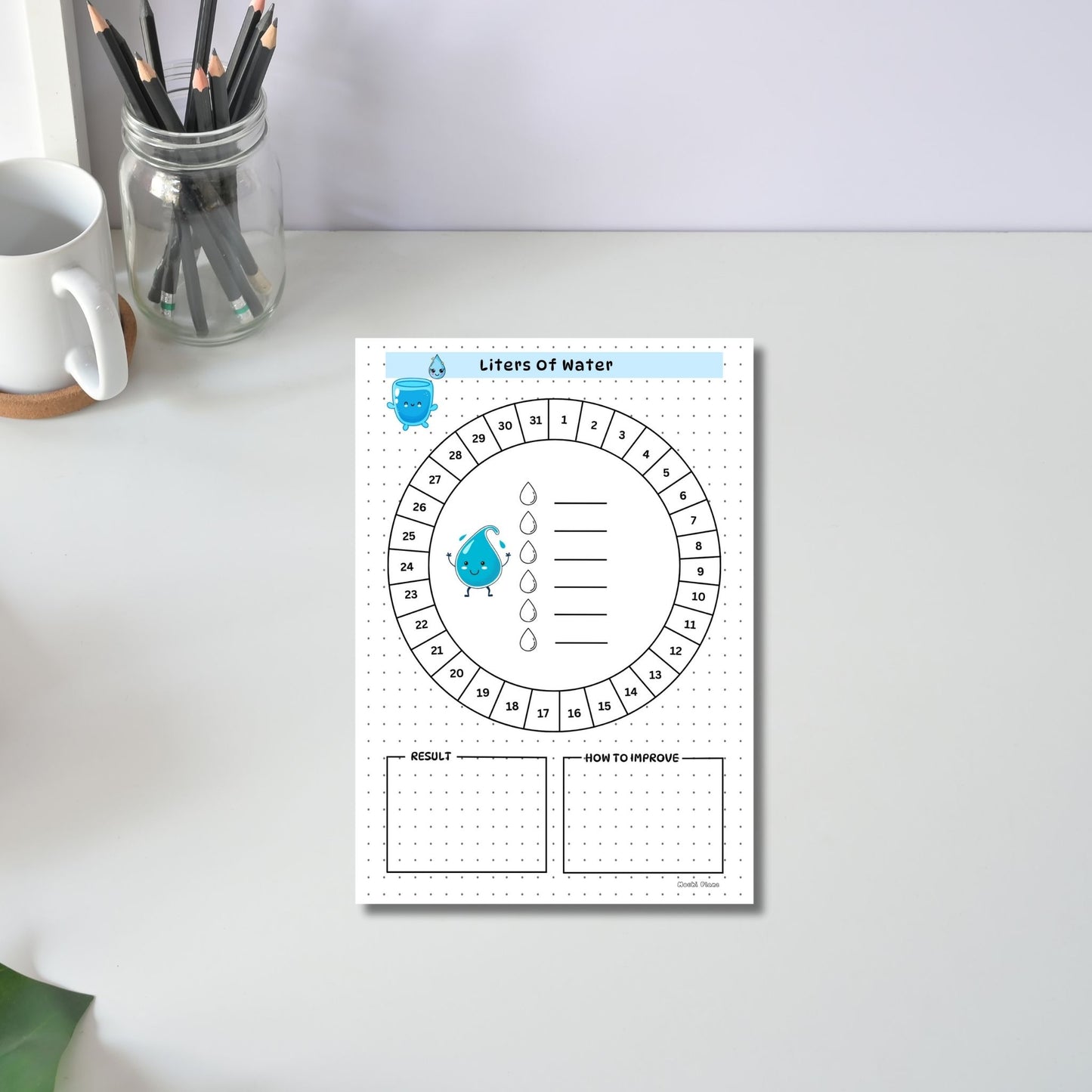 Monthly Water Tracker