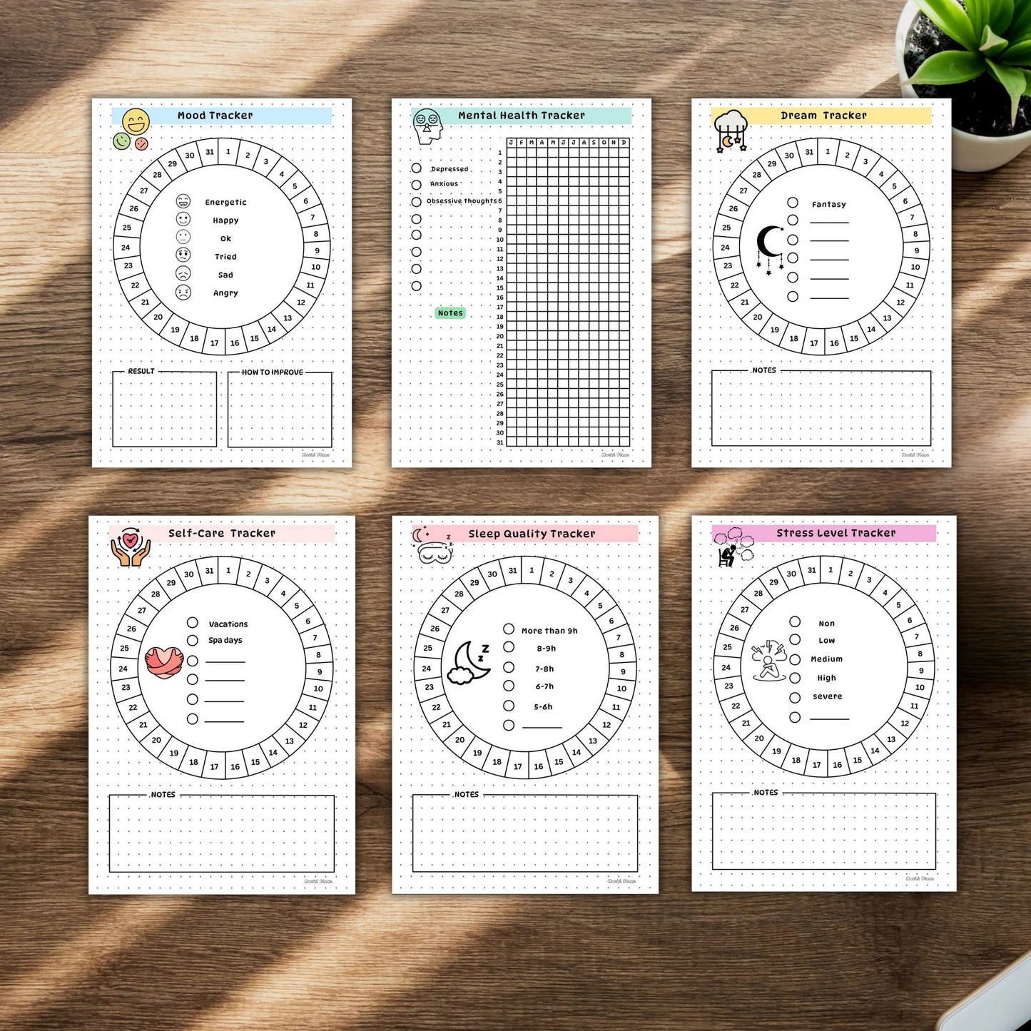 self care trackers