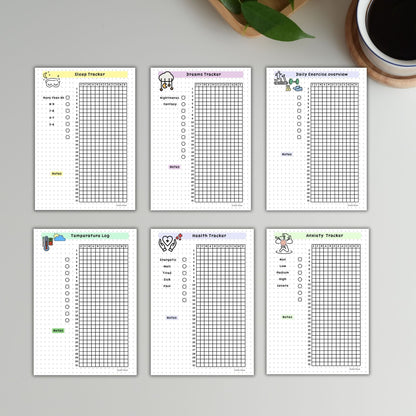 Bullet journal pages