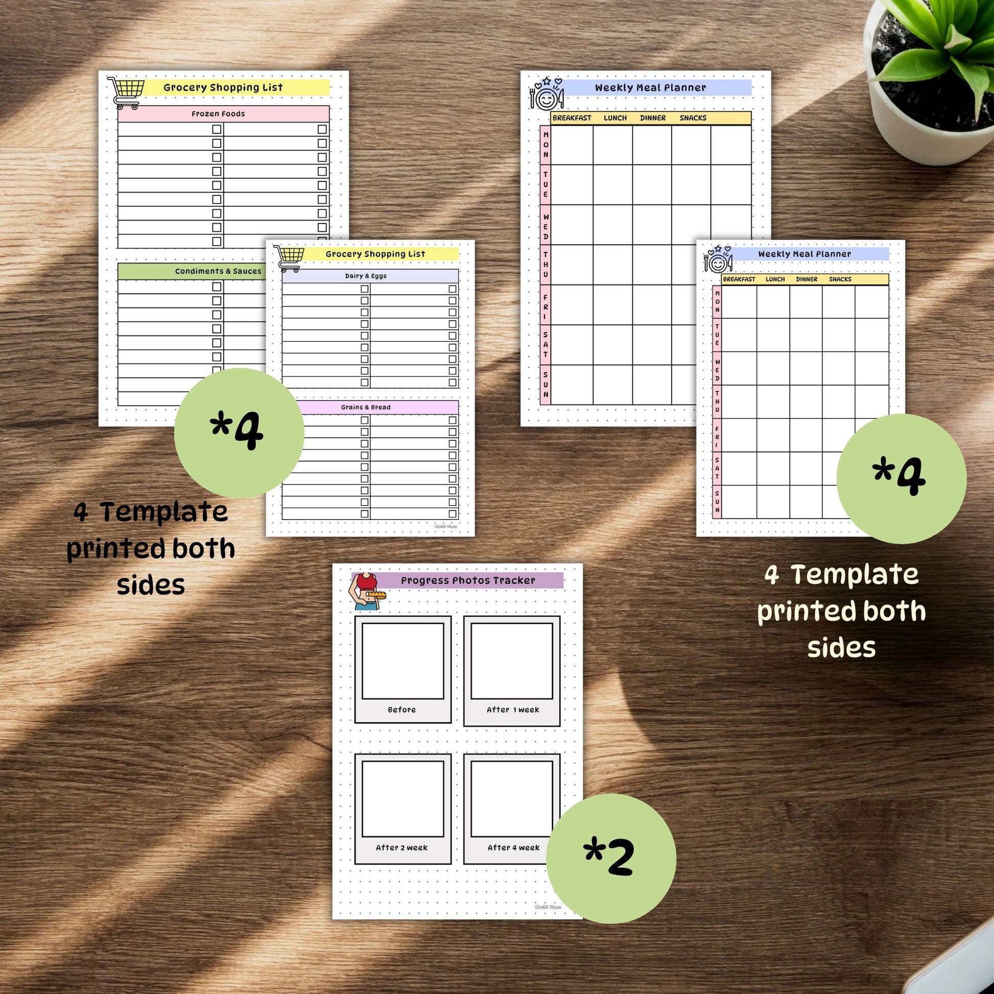 Health & Fitness Goals , meal planner