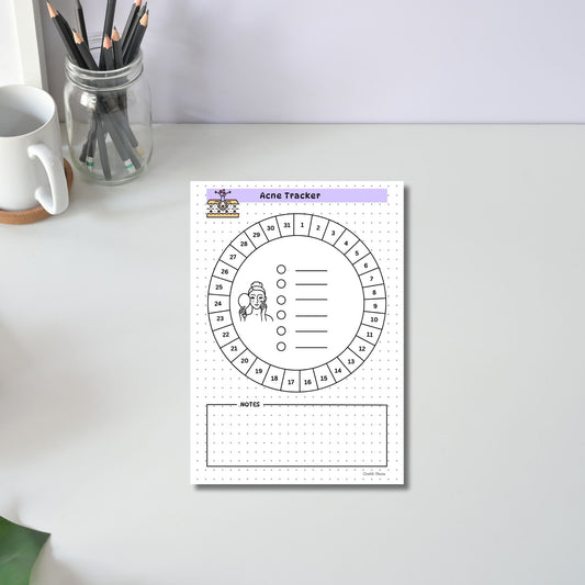 Monthly Acne Care tracker