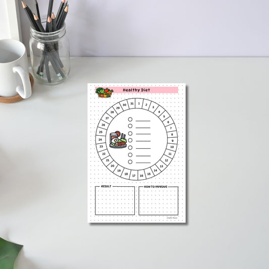 Monthly Diet Tracker