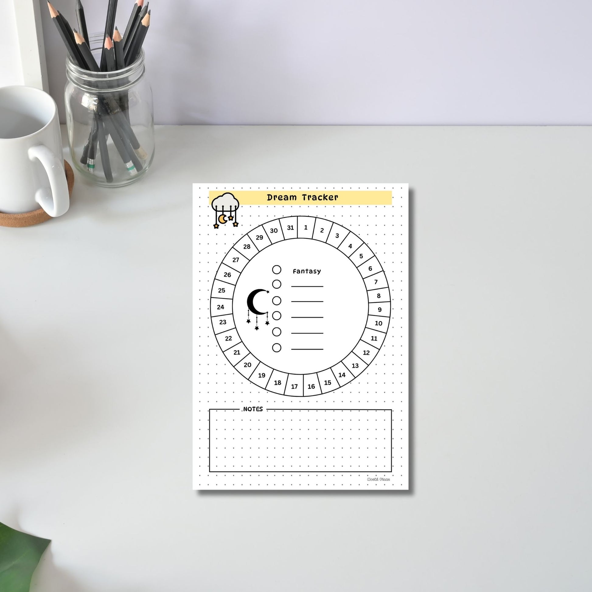 Monthly Dream Tracker