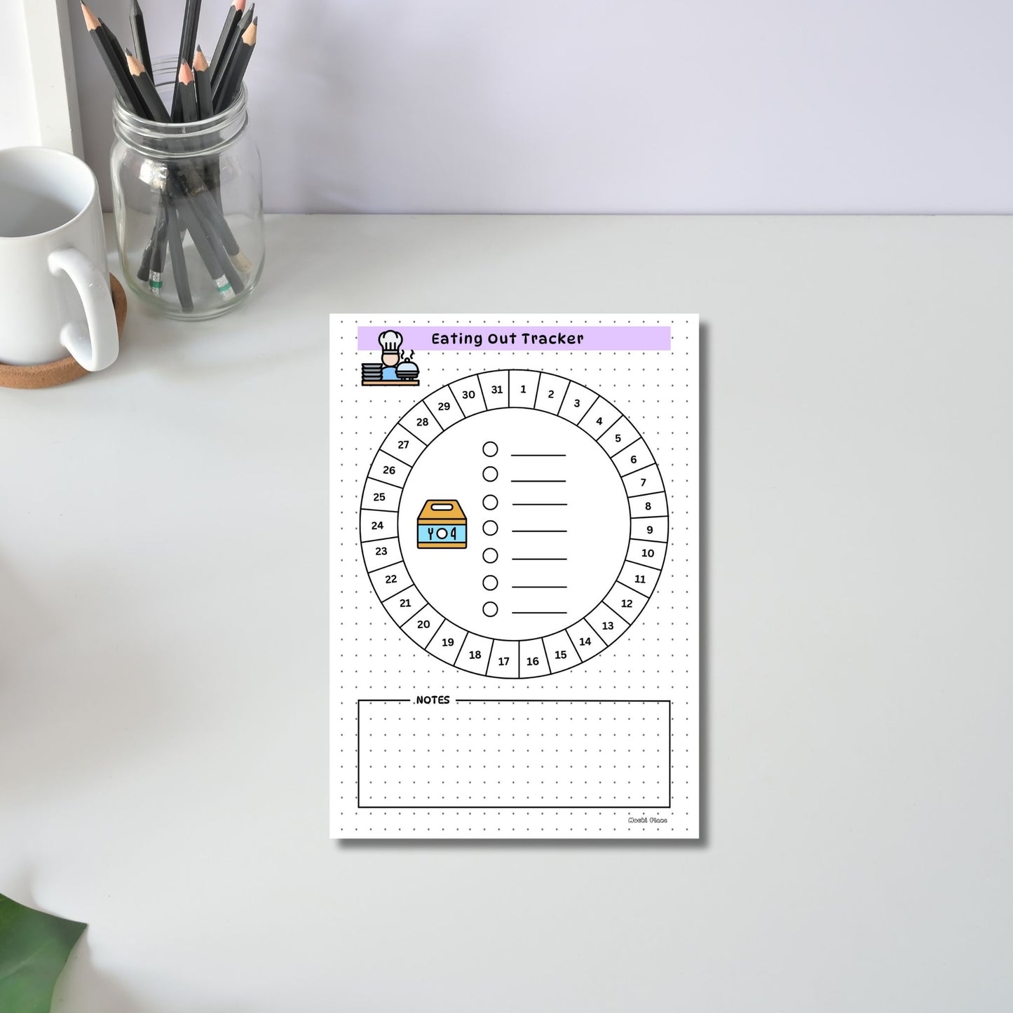 Monthly Eating Out Tracker