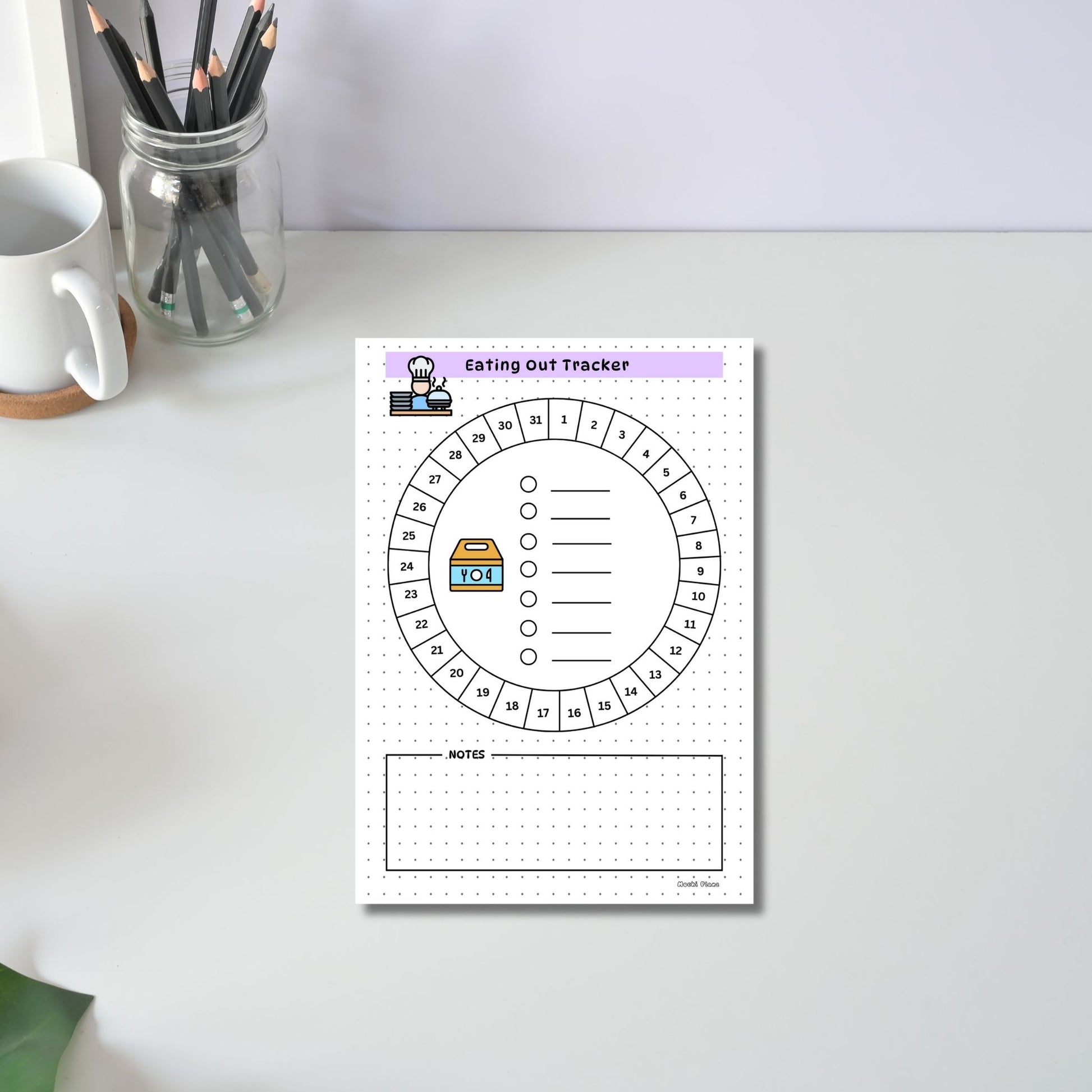 Monthly Eating Out Tracker