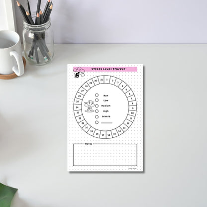 Monthly Stress Level Tracker