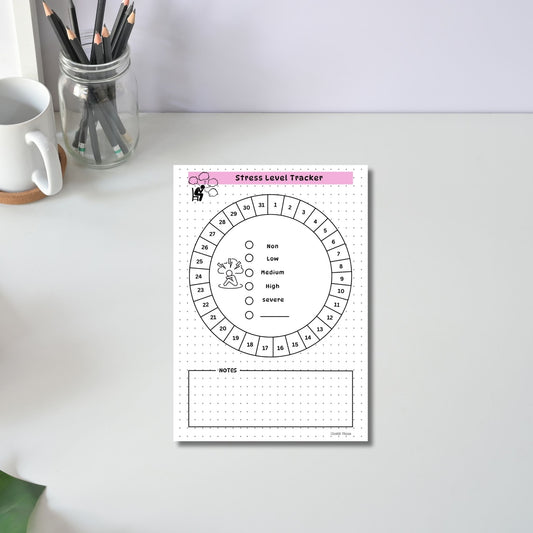 Monthly Stress Level Tracker