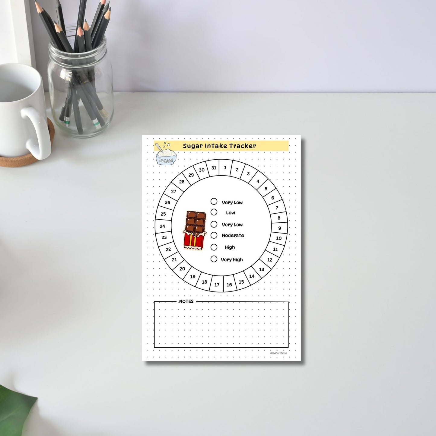Monthly Sugar Intake Tracker