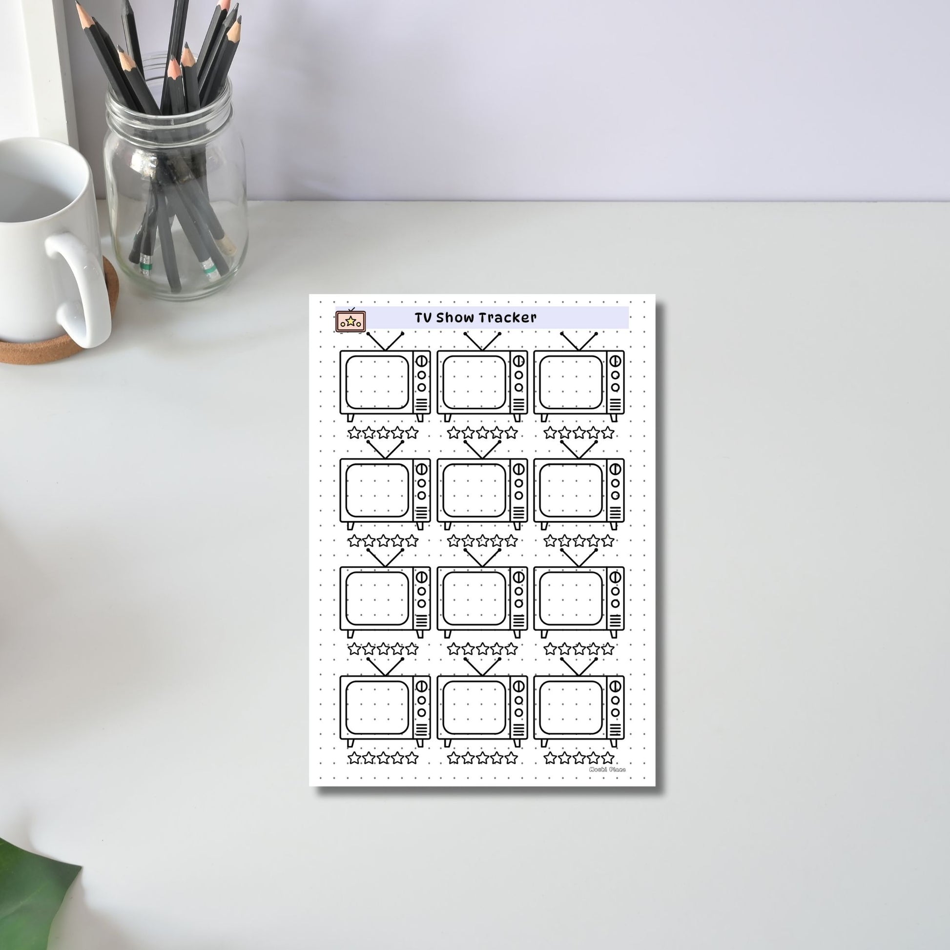 Monthly TV show Tracker