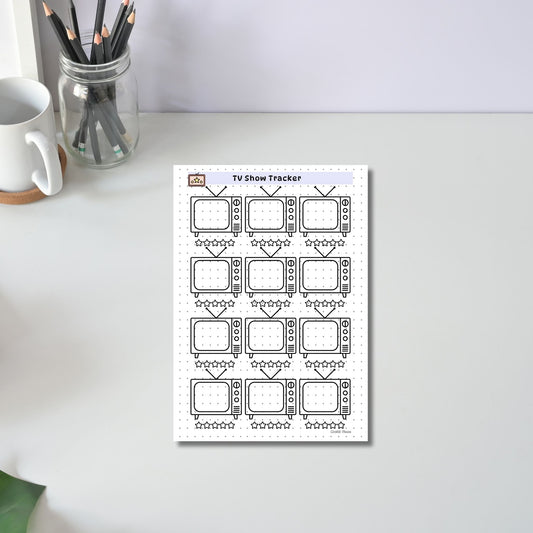 Monthly TV show Tracker