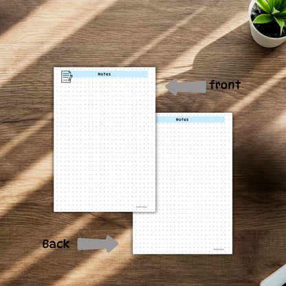 Workout Planner notes
