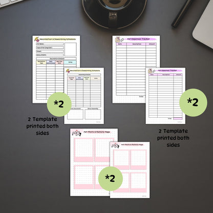 Pet Care Planner Kit